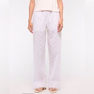 Abercrombie Eyelet Drawstring Pants